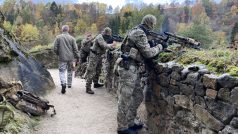 Státní hrad a zámek Bečov posloužil armádě ke speciálnímu cvičení