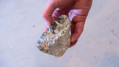 Vzorek horniny bohaté na lithium