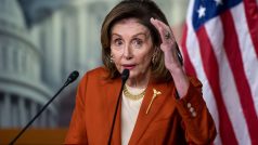 Šéfka demokratů v dolní komoře amerického Kongresu Nancy Pelosiová