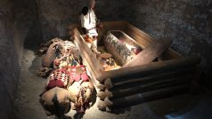 Mumii Oči-baly vystavuje gornoaltajské etnografické muzeum