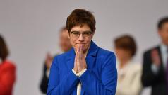 Předsedkyně německých křesťanských demokratů Annegret Krampová-Karrenbauerová