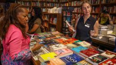 Zakázané knihy na akci Freadom v Books and Books na Floridě