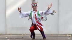 Marek Salay vyhrál v roce 2020 finále soutěže o nejlepšího tanečníka slováckého verbuňku