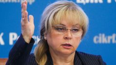 Předsedkyně Ústřední volební komise Ella Pamfilovová