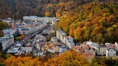 Karlovy Vary na podzim