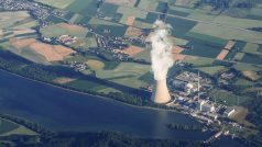 Isarská jaderná elektrárna u obce Essenbach v Německu