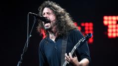 Foo Fighters zahrají v Praze. Na fotografii zpěvák kapely Dave Grohl