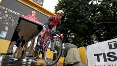 Ondřej Cink startuje na Tour de France poprvé v kariéře.