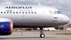 Airbus A320 ruské společnosti Aeroflot