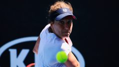 Barbora Strýcová na letošním Australian Open
