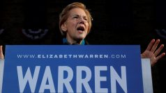 Demokratická senátorka Elizabeth Warrenová se pokusí vyzvat Donalda Trumpa v boji o Bílý dům