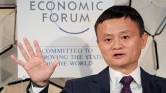 Čínský miliardář a spoluzakladatel internetové obchodní společnosti Alibaba Jack Ma