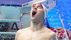 Plavec Sun Jang na mistrovství světa v plavání v jihokorejském Kwangdžu v létě 2019