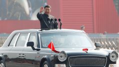 Prezident Si Ťin-pching ve slavnostním projevu prohlásil, že nic nemůže ohrozit postavení Číny ve světě a pokrok čínského lidu.