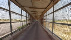 Kilometr dlouhý koridor přes bezpečnostní území mezi Gazou a izraelskou hranicí
