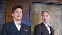 Režisér Thomas Vinterberg (vlevo) a herec Mads Mikkelsen.