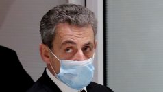 Bývalý francouzský prezident Nicolas Sarkozy před soudem.