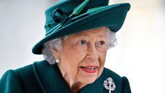 Britská královna Alžběta II. na snímku ze začátku října 2021