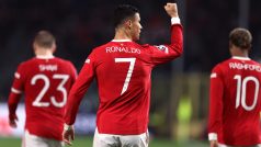 Cristiano Ronaldo po remíze Manchesteru United s Atalantou