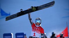 Ester Ledecká získala na olympiádě první medaili pro Česko