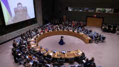 Volodymyr Zelenskyj promluvil k Radě bezpečnosti OSN