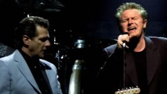 Členové kapely The Eagles Don Henley a Glenn Frey