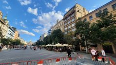 Stromy na konci Václavského náměstí funguje jako úspěšná a efektivní biologická klimatizace