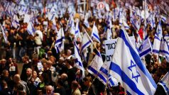 Přes 300 tisíc Izraelců přišlo demonstrovat proti vládě a její soudní reformě