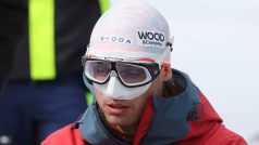 Extrémní sportovec David Vencl v plném soustředění před pokusem o světový rekord
