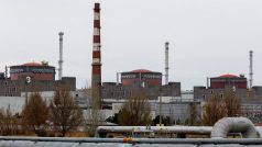 Ukrajinská jaderná elektrárna v Záporoží