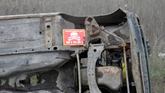 Ukrajinští pyrotechnici pracují na tom, aby osvobozený Cherson zbavili min