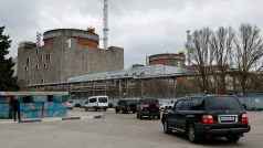 Záporožská jaderná elektrárna během návštěvy expertů z Mezinárodní agentury pro atomovou energii
