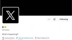 Oficiální profil twitteru s novým logem