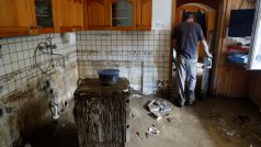 Škody v obci Črna na Koroškem ve Slovinsku
