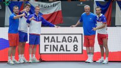 Čeští tenisté se chystají na čtvrtfinálový duel Davis Cupu proti Austrálii