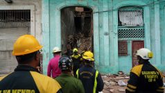 V Havaně se zřítil obytný dům