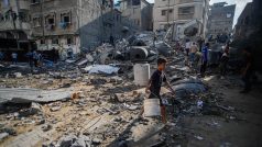 Následky izraelského bombardování v pásmu Gazy