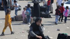 Palestinci čekající v naději na otevření hraničních přechodů do Egypta