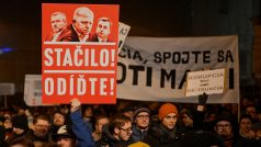 Protivládní protest v Bratislavě (19. prosince)