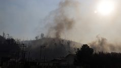 Prezident Boric v sobotu prohlásil, že je těžké dostat ohně pod kontrolu vzhledem k nezvykle vysokým teplotám