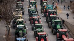 Protest zemědělců ve Španělsku