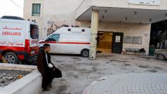 Nemocnice ve městě Džanín, poblíž které zaútočil Izrael