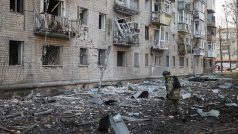 Následky ruského vojenského úderu v Charkově