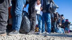 Migranti na řecké hranici