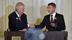 Miloš Zeman chce nechat vládnout Andreje Babiše bez důvěry poslanecké sněmovny třeba celé čtyři roky