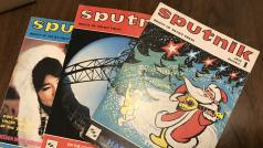 Dobové sovětské časopisy Sputnik