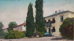 Vila Bellevue na dobové pohlednici