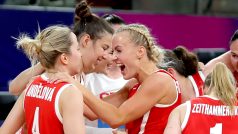 České basketbalistky slaví postup do osmifinále mistrovství Evropy