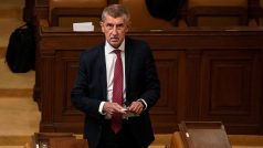 Projev prezindenta ve Sněmovněsi přišel poslechnout i jeho protivník ve volbách Andrej Babiš