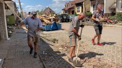 V ulici Lipová v Moravské Nové Vsi již odklízejí škody
